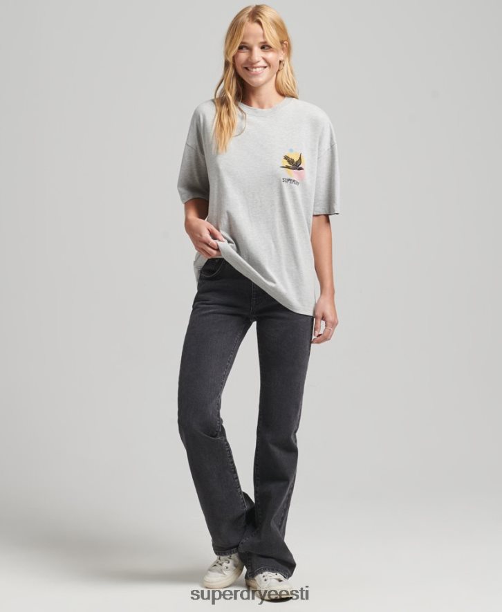 Superdry naised rändrahva t-särk B2LT42838 Riietus hall