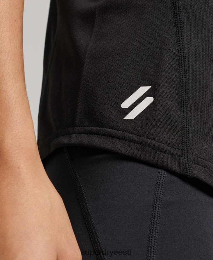 Superdry naised aktiivne vest B2LT42977 Riietus must