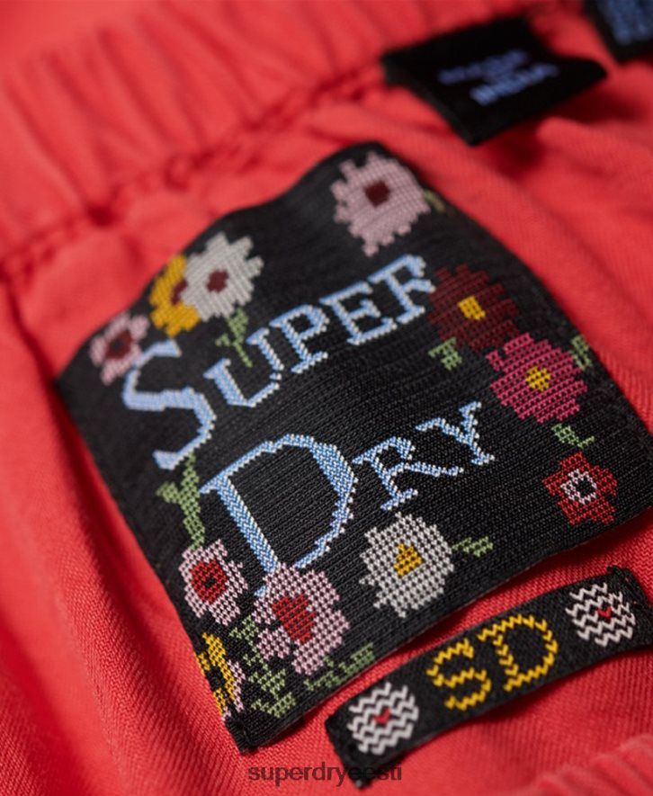 Superdry naised helena top B2LT43075 Riietus punane