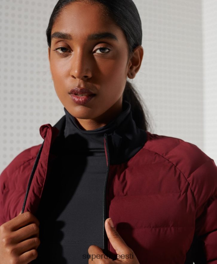 Superdry naised süsinikku kaelusega aluskihi ülaosa B2LT43058 Riietus must