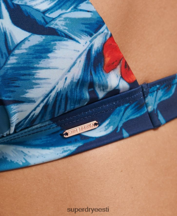 Superdry naised vintage t-selja bikiinitopp B2LT46767 Riietus tumesinine