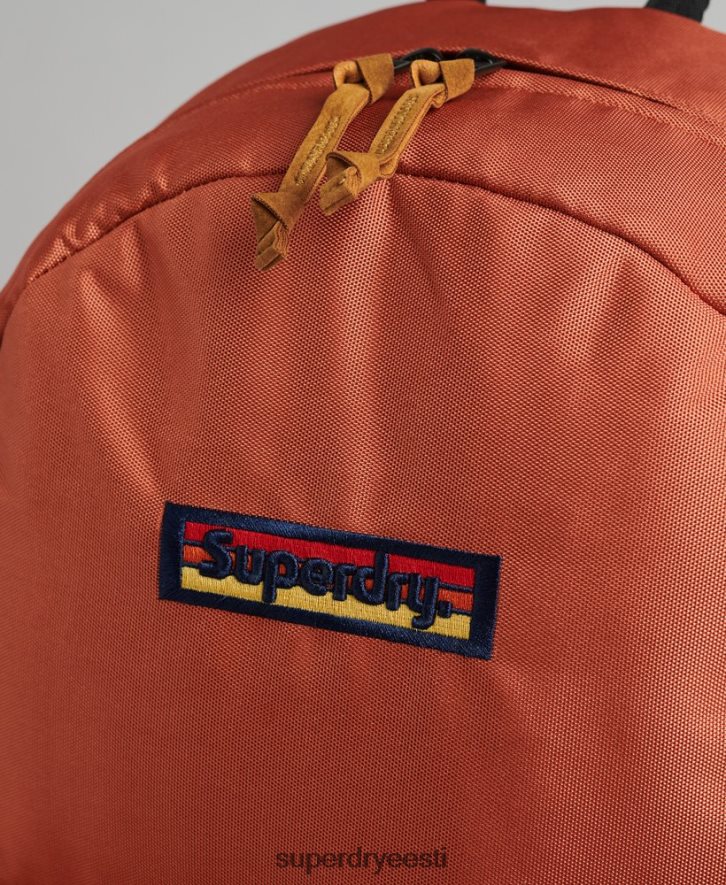 Superdry naised vintage mikrotikandiga montana seljakott B2LT41609 tarvikud oranž
